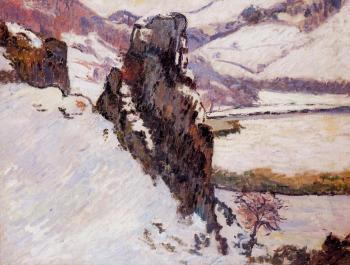 Armand Guillaumin : Landscape, The Creuse in the Snow